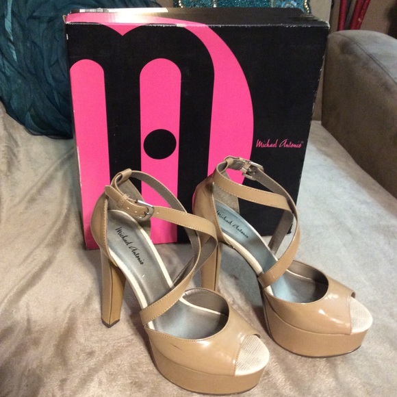 Michael Antonio Shoes - Michael Antonio nude heels